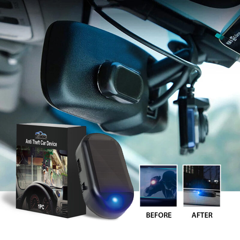 Car Anti-Theft LED Alarm Light: Theft Deterrent, Easy Install, Surface-Safe - Image 2