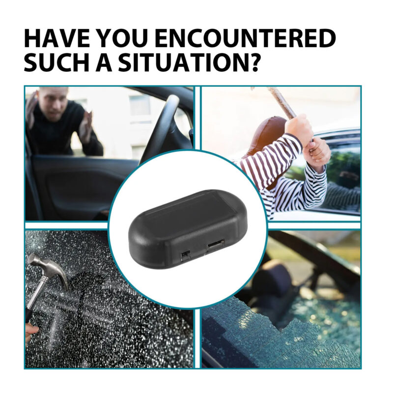 Car Anti-Theft LED Alarm Light: Theft Deterrent, Easy Install, Surface-Safe - Image 3
