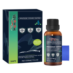 Car ceramic coating with decontamination polish for clean car surfaces