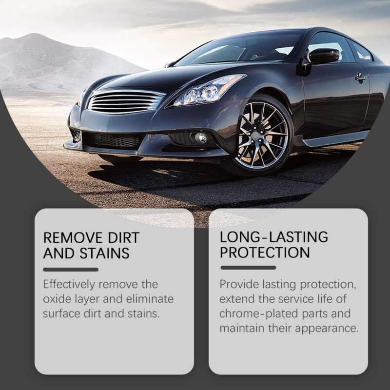 Car Chrome Reconditioning Paste – Fast-Acting, Safe Metal Polishing for Rust Protection - Image 3