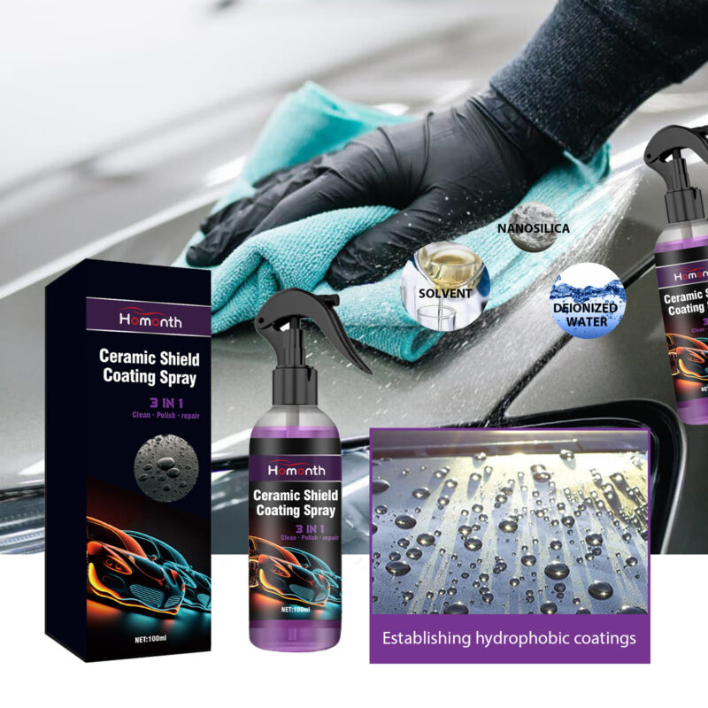 Car Coating Spray: Paint Protection, Surface-Safe, Long-Lasting Shine - Image 2