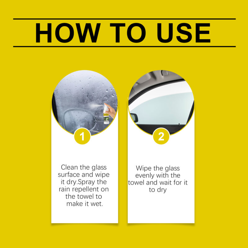 Car Glass Anti-Rain Anti-Fog Cleaner: Fast-Acting Protective Spray for Clear Vision - Image 6