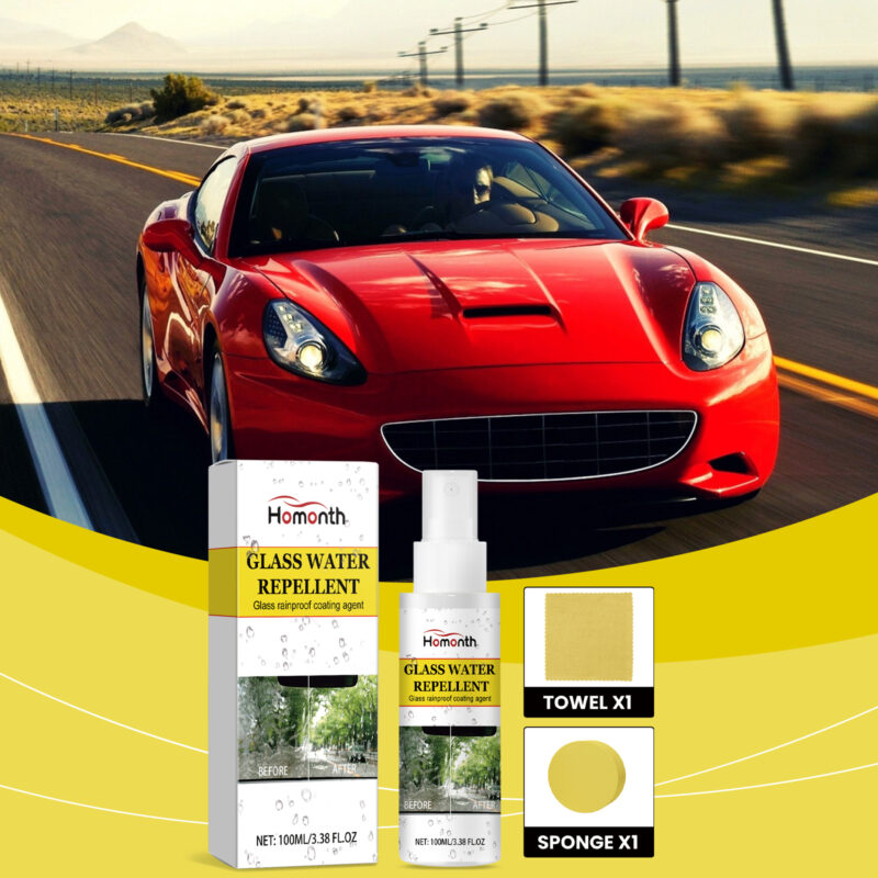 Car Glass Anti-Rain Anti-Fog Cleaner: Fast-Acting Protective Spray for Clear Vision - Image 2