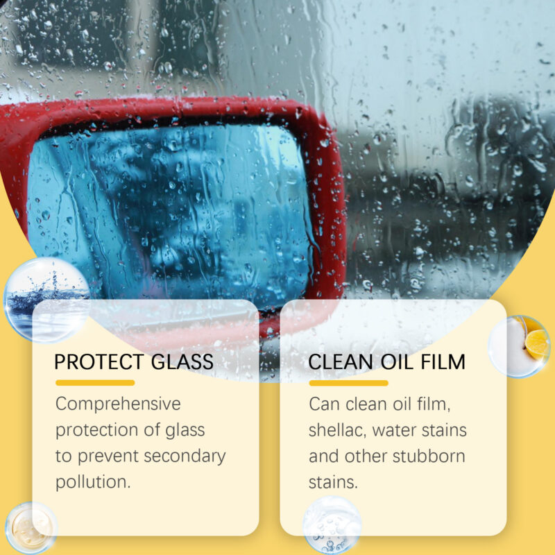 Car Glass Cleaner Brush: Multi-Purpose Stain Remover, Safe Surface Protection - Image 4
