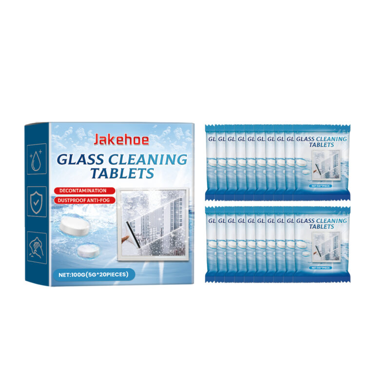 Car Glass Cleaner Sheets multi-purpose water stain remover for car windows