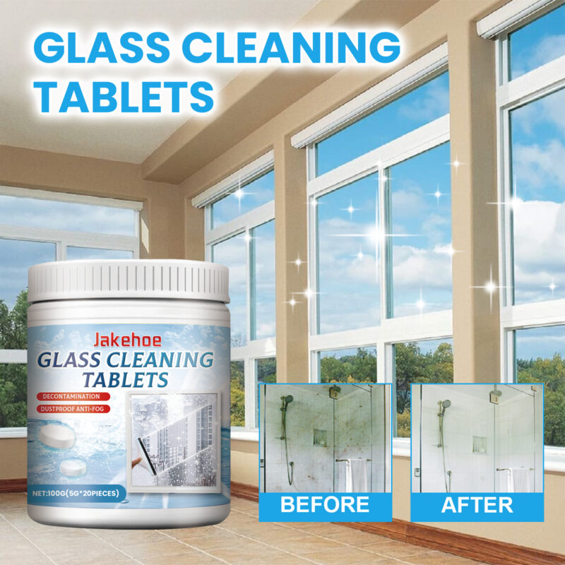 Car Glass Cleaner Tablets: Anti-Fog, Multi-Purpose, Safe Surface Formula - Image 2
