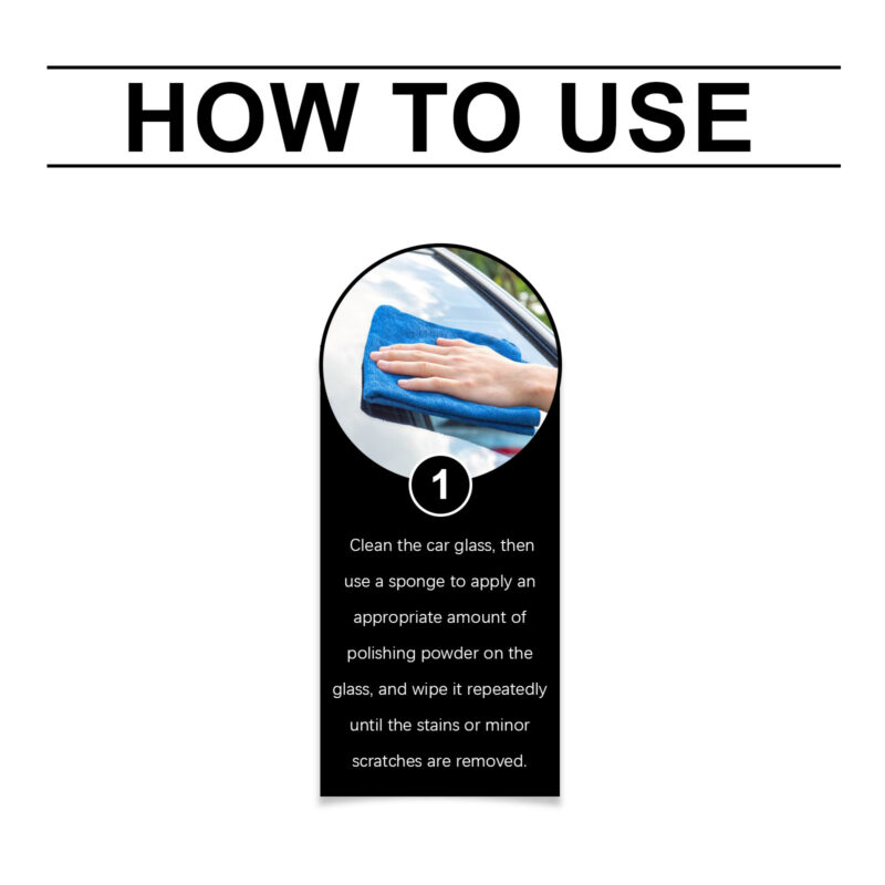 Car Glass Polishing Powder: Fast-Acting, Safe Decontamination & Window Cleaner - Image 6