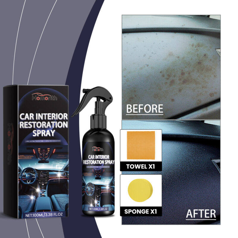 Car Interior Cleaner: Deep Cleaning, Waterproof & Surface-Safe Multi-Purpose Auto Care - Image 2