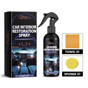 Car interior cleaner for deep cleaning auto seats and surfaces