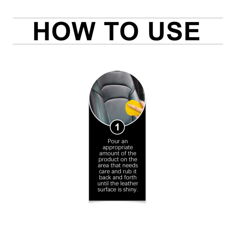 Car Interior Cleaner Leather Care Cream - Deep Clean, Surface-Safe, Restore Shine - Image 6