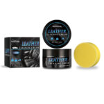 Car interior cleaner and leather care cream for deep cleaning upholstery