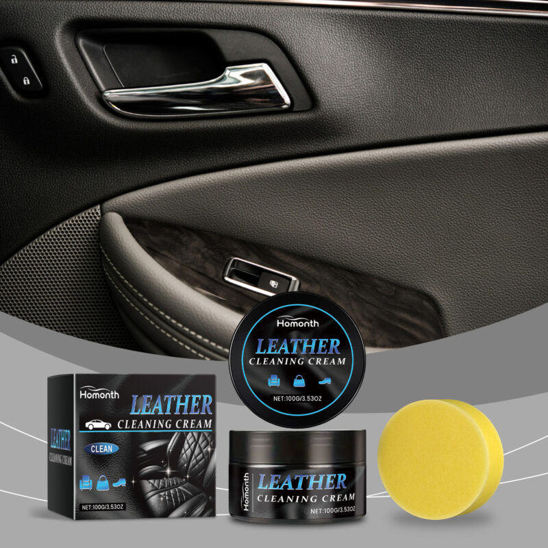Car Interior Cleaner & Leather Care Cream – Multi-Purpose, Safe Formula for Deep Cleaning - Image 2