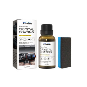 Car interior cleaner multi-purpose plastic restorer with protective coating for car interiors