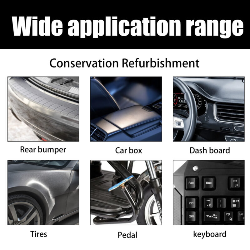 Car Interior Cleaner: Multi-Purpose Plastic Restorer with Protective Coating, Restore Luster Fast - Image 3
