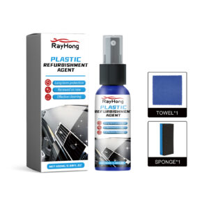 Multi-purpose car interior cleaner safely restoring plastic surfaces fast-acting