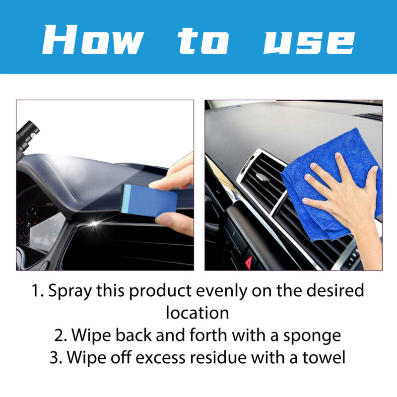 Car Interior Cleaner & Plastic Refurbishment – Multi-Purpose, Safe, Fast-Acting - Image 5