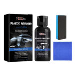 Surface-safe car interior cleaner and plastic restorer for dashboard polish multi-purpose care