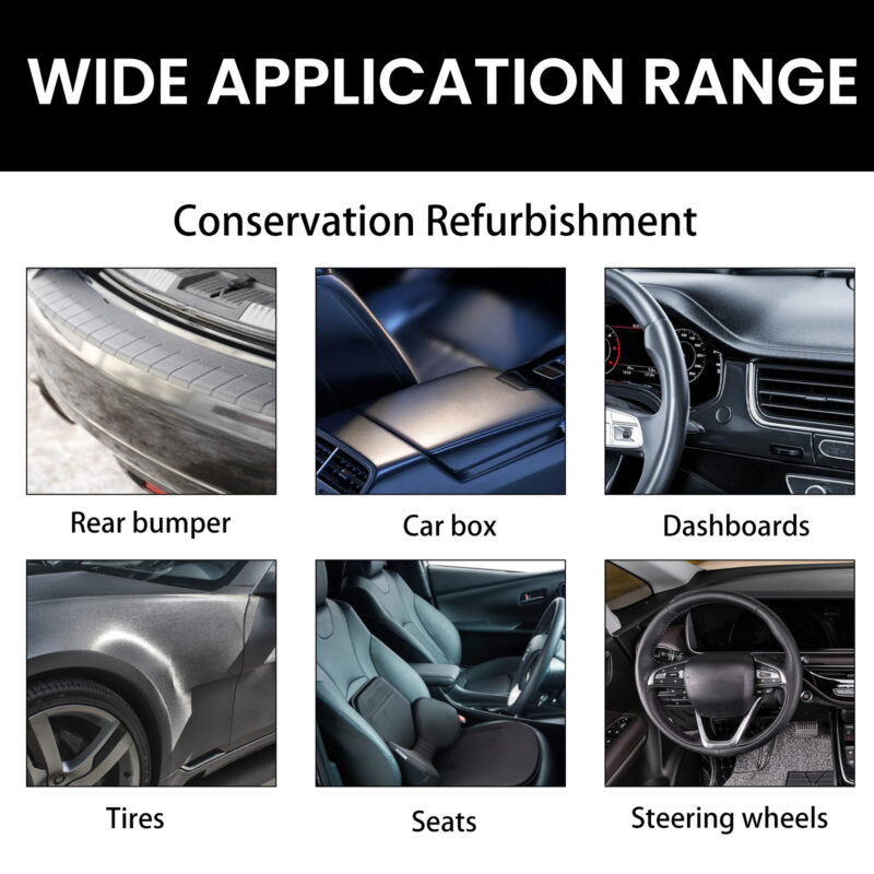 Car Interior Cleaner & Plastic Restorer – Surface-Safe Dashboard Polish for Multi-Purpose Care - Image 4