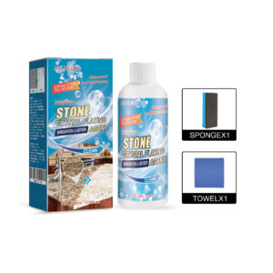 Fast-acting car interior cleaner and rust remover with safe protective formula