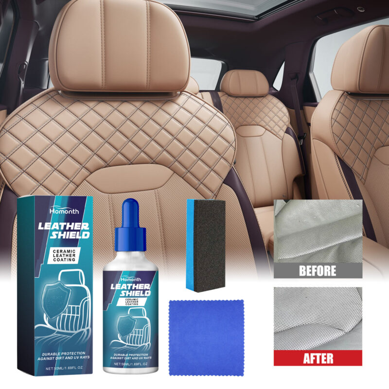 Car Interior Leather Protection Coating – Safe, Fast-Acting Multi-Purpose Formula - Image 2