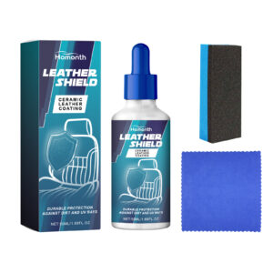 Safe car interior leather protection coating for long-lasting leather care