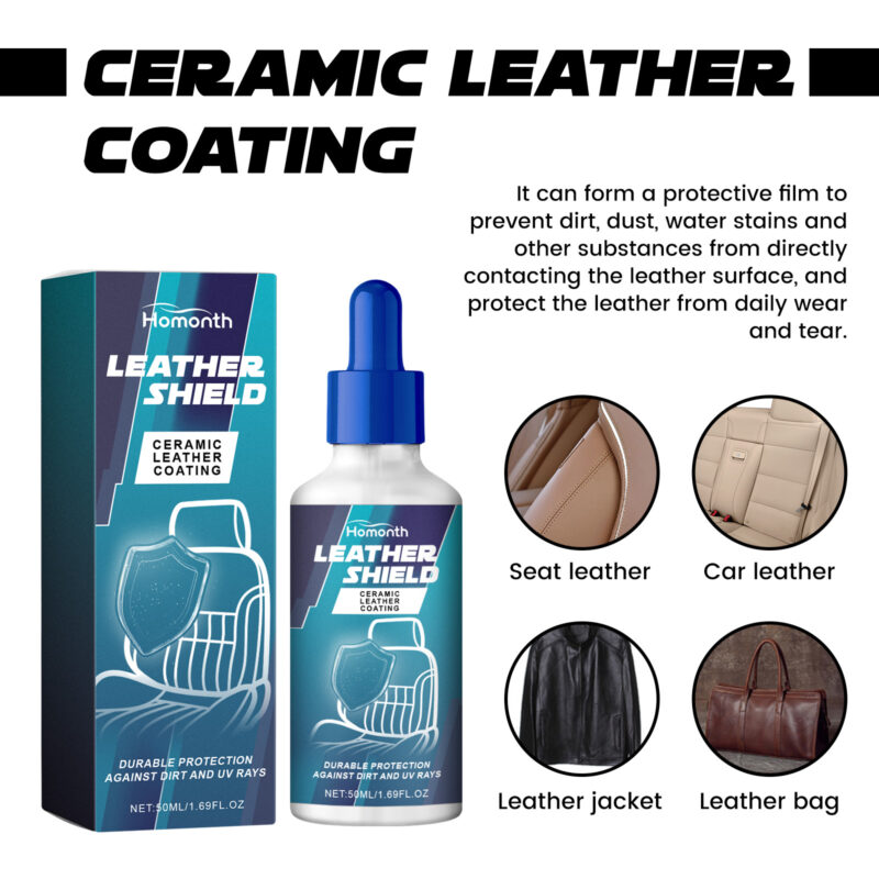 Car Interior Leather Protection Coating – Safe, Fast-Acting Multi-Purpose Formula - Image 4
