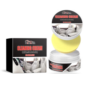 Car interior leather reconditioning cream for restoring and nourishing seats