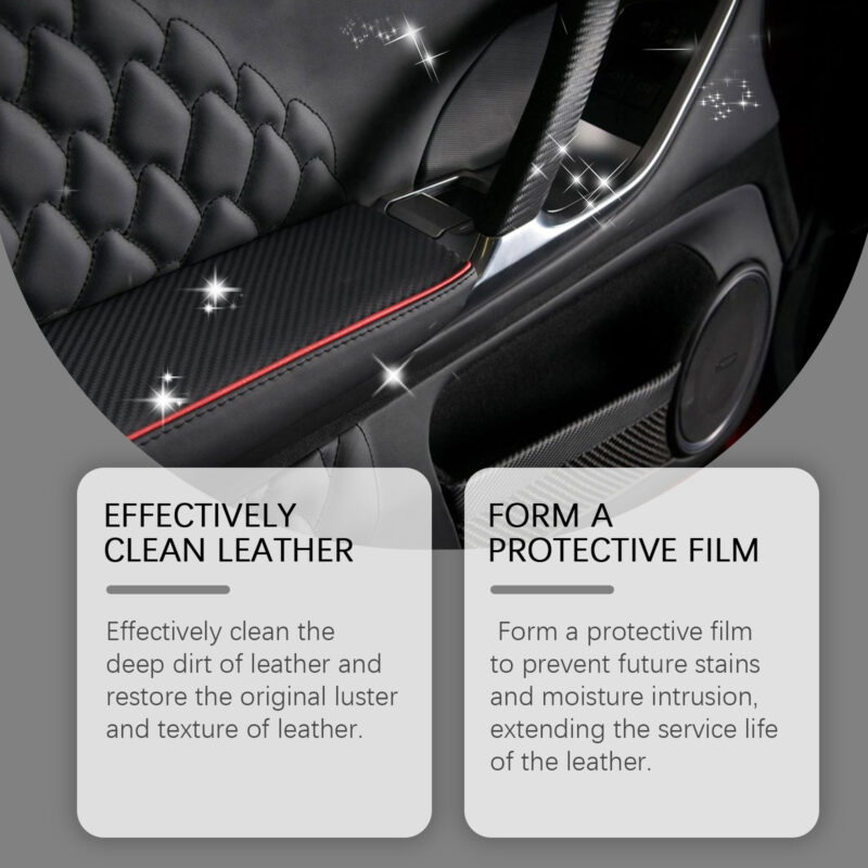 Car Interior Leather Reconditioning Cream – Multi-Purpose, Safe Surface Care & Polishing - Image 4