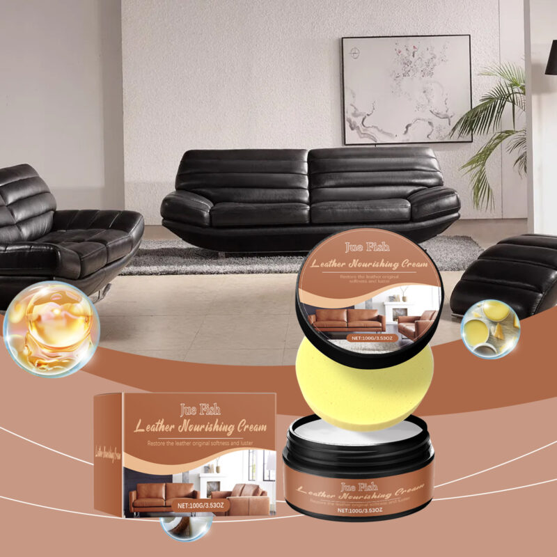 Car Interior Leather Repair Cream – Multi-Purpose, Surface-Safe Conditioner - Image 2