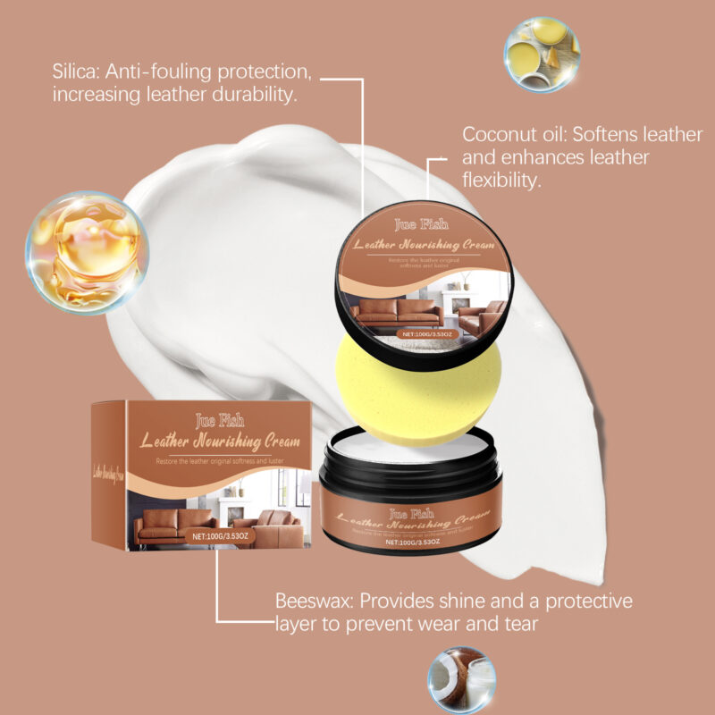 Car Interior Leather Repair Cream – Multi-Purpose, Surface-Safe Conditioner - Image 3