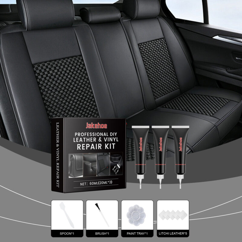 Car Interior Leather Repair Kit: Multi-Purpose Cleaner & Refurbishment Cream – Safe Fast-Acting - Image 2