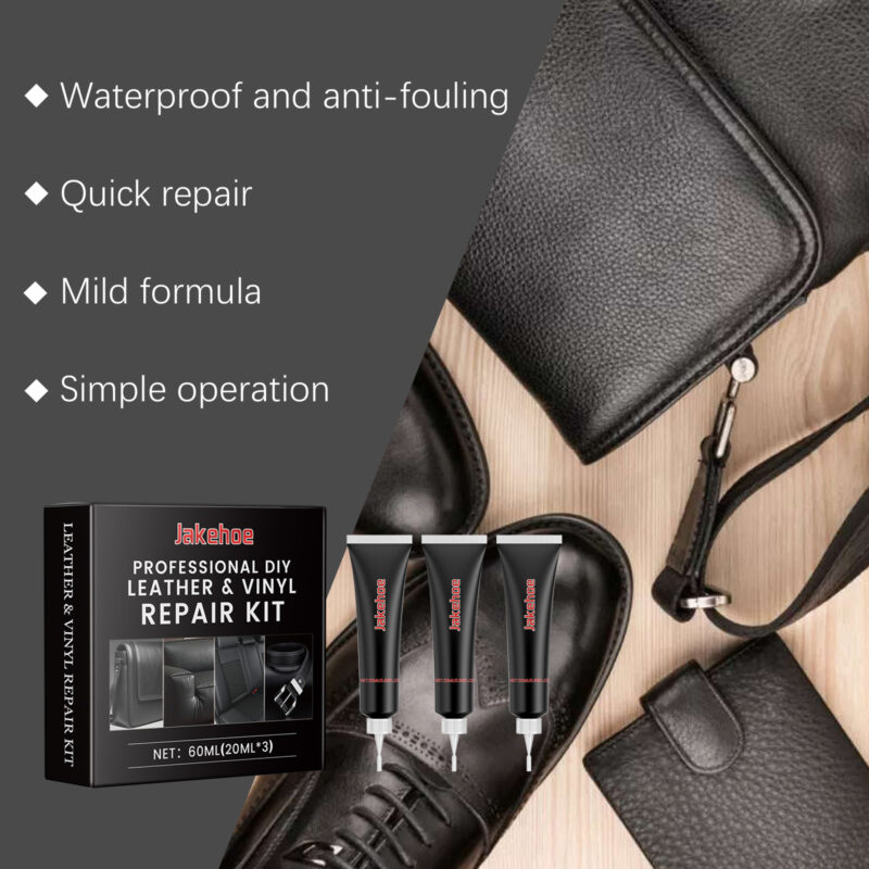 Car Interior Leather Repair Kit: Multi-Purpose Cleaner & Refurbishment Cream – Safe Fast-Acting - Image 3