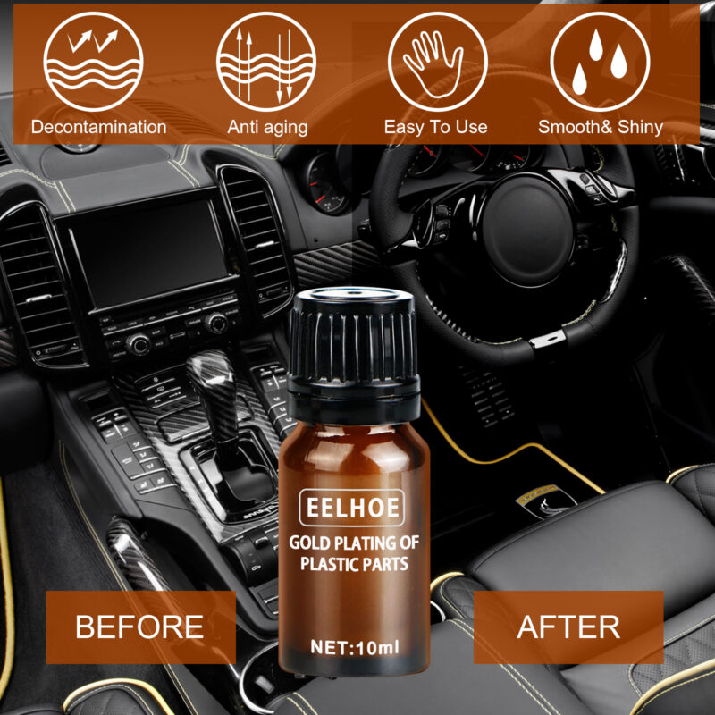 Car Interior Plastic Coating: Dashboard Refurbishment, Protective Formula (20ml) - Image 4