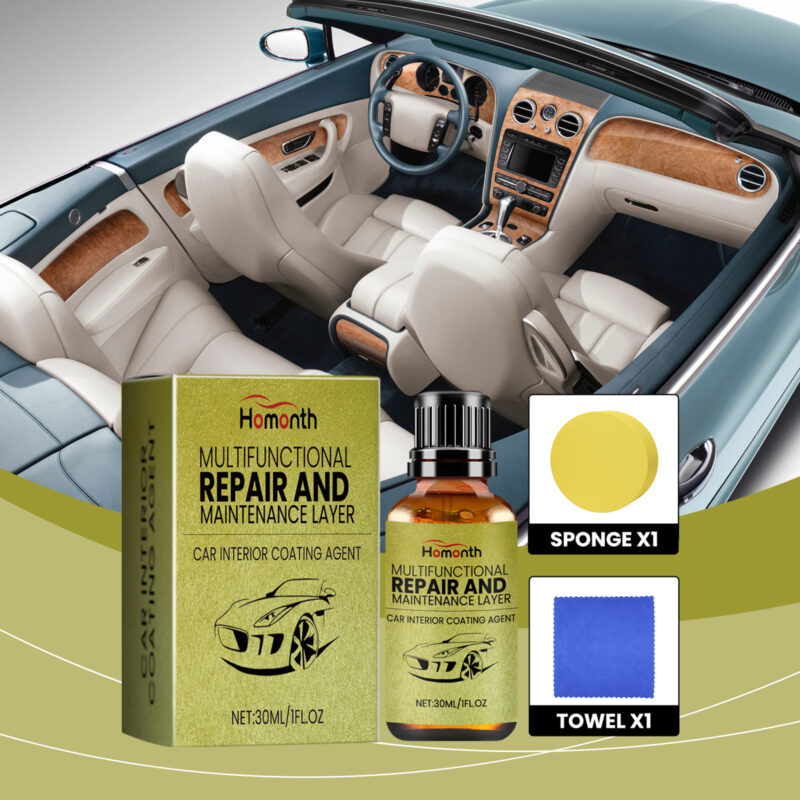 Car Interior Plastic Repair Coating Kit – Multi-Purpose, Safe Protective Formula - Image 2