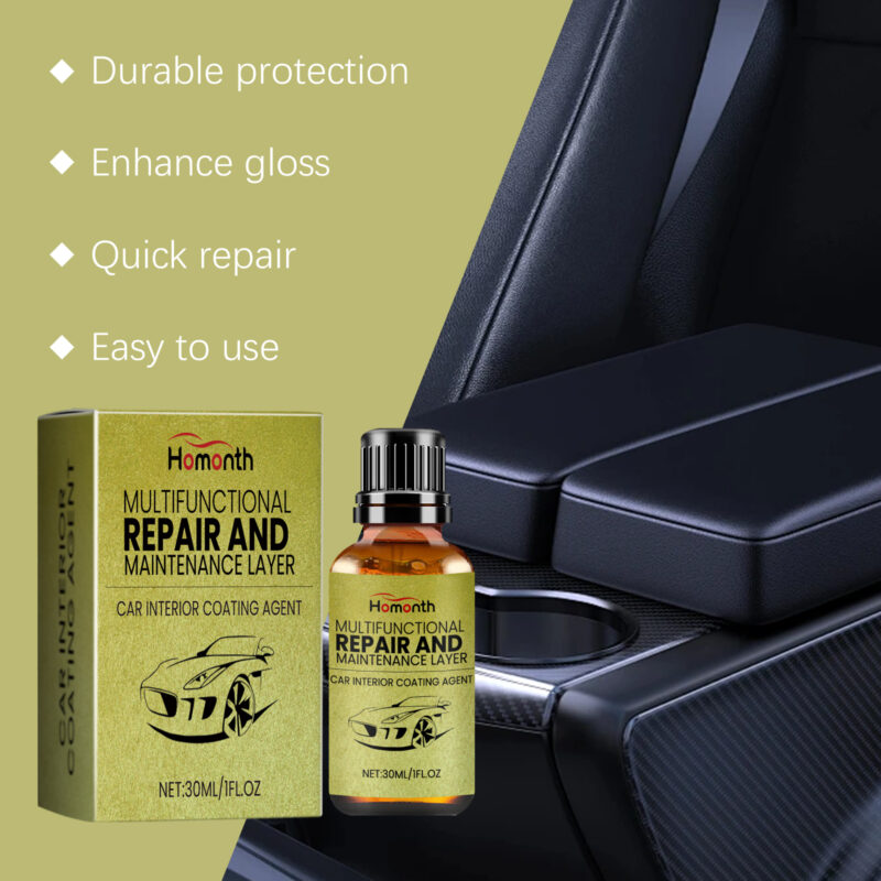Car Interior Plastic Repair Coating Kit – Multi-Purpose, Safe Protective Formula - Image 3
