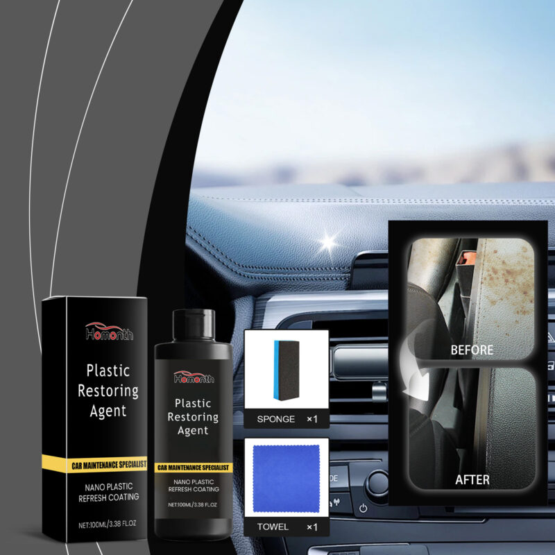 Car Interior Plastic Repair Nano Coating – Surface-Safe, Fast-Acting Restorer - Image 2