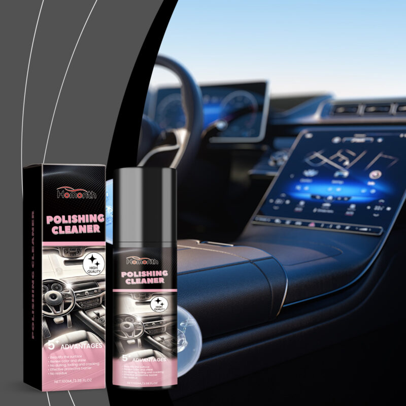 Car Interior Polish: Multi-Purpose, Fast-Acting, Surface-Safe Deep Clean & Restore Luster - Image 2