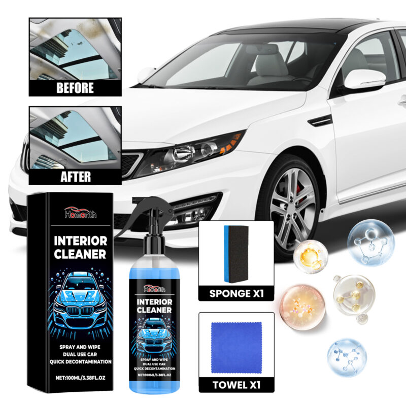 Car Interior Roof Cleaner – Multi-Purpose, Fast-Acting Safe Fabric Formula - Image 2