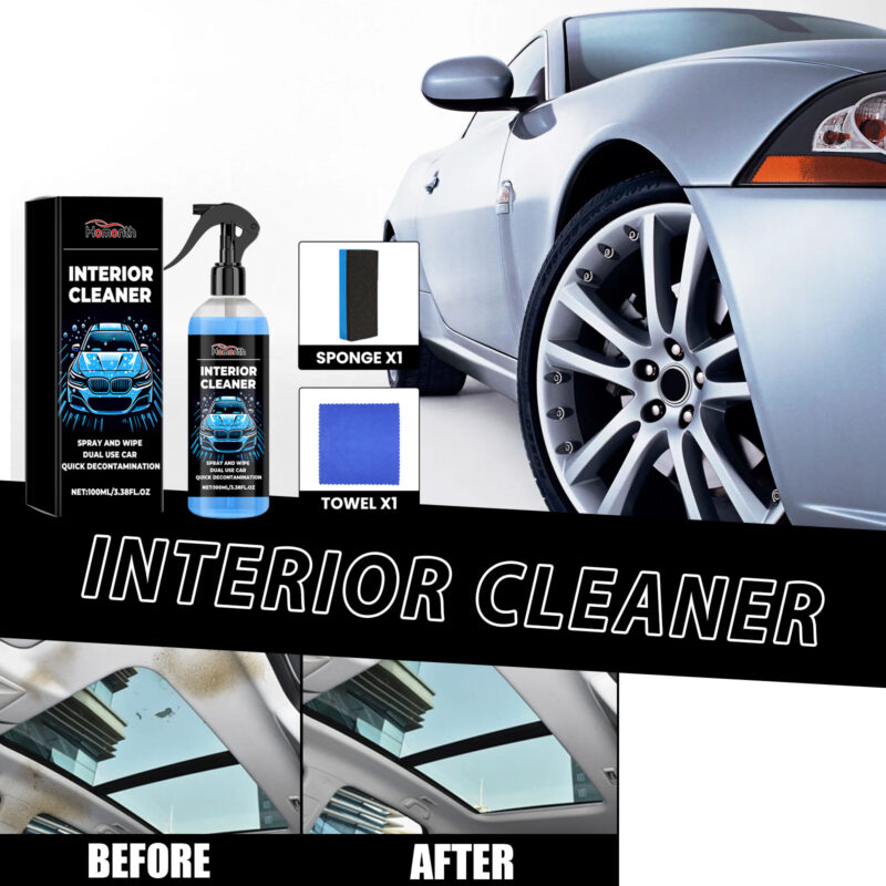 Car Interior Roof Cleaner – Multi-Purpose, Fast-Acting Safe Fabric Formula - Image 3