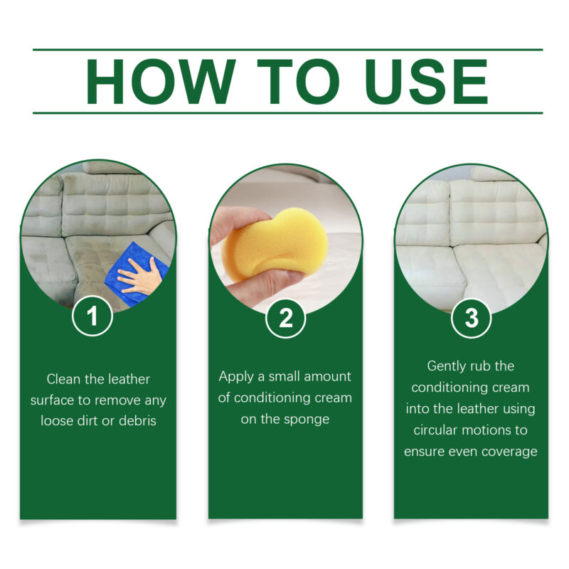 Car Leather Cleaner Cream - Multi-Purpose, Safe Surface Formula for Interior Cleaning - Image 6