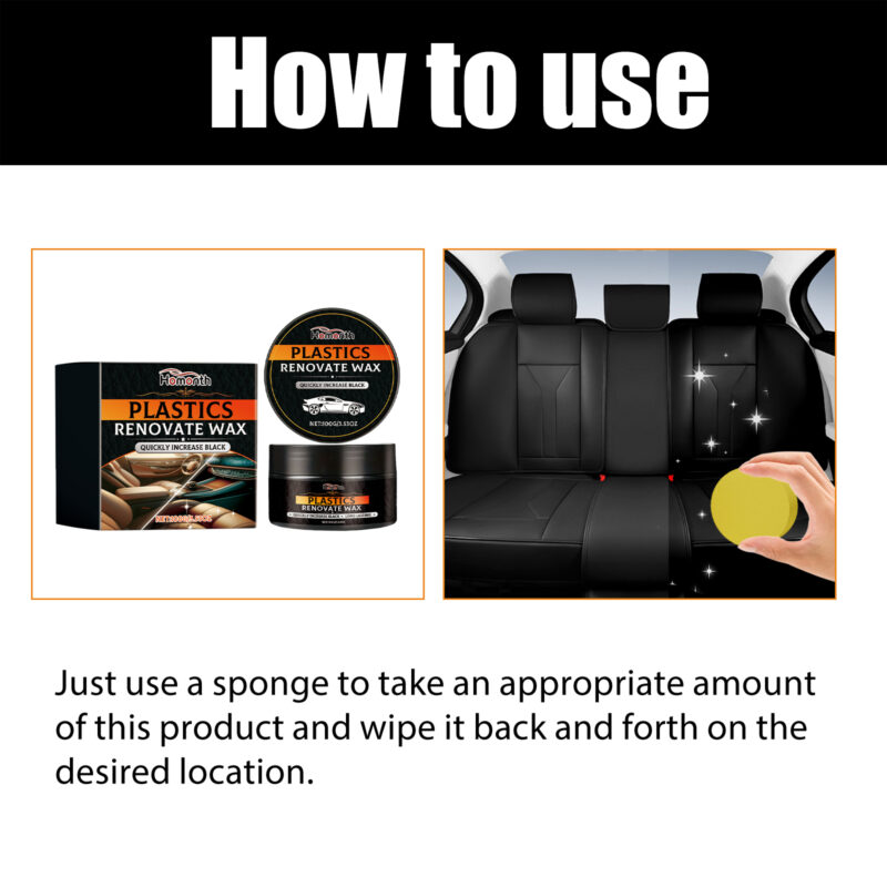 Car Leather Reconditioning Cream: Multi-Purpose, Safe Interior Care & Scratch Repair - Image 6