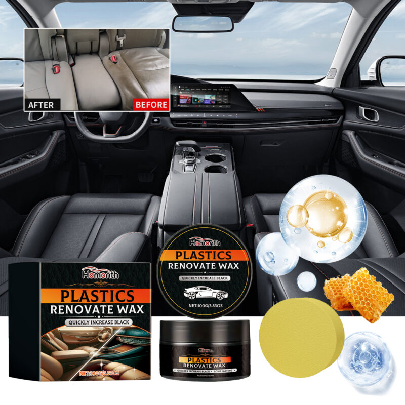 Car Leather Reconditioning Cream: Multi-Purpose, Safe Interior Care & Scratch Repair - Image 2
