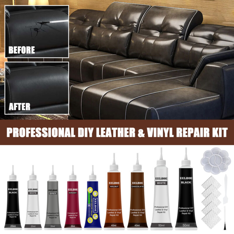 Car Leather Repair Cream: Multi-Purpose, Safe Formula for Scratches & Refurbish - Image 4