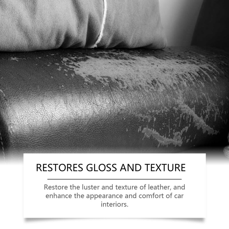 Car Leather Repair Fluid: Fix Scratches/Cracks, Restore Luster, Protective Formula - Image 3