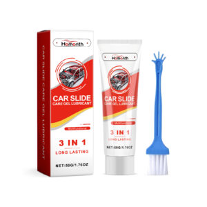 Car lubrication gel for interior components and hinges