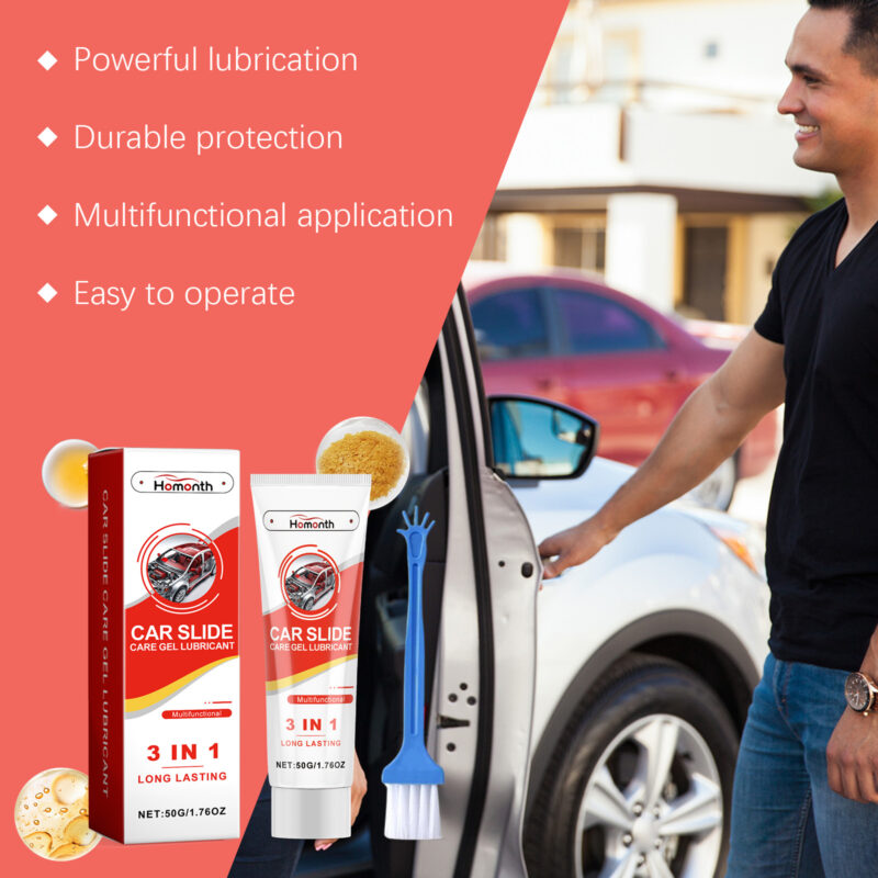 Car Lubrication Gel: Multi-Purpose Friction Reducer, Long-Lasting Grease for Interiors & Hinges - Image 3