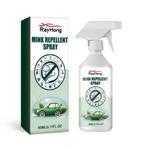Car mink repellent spray safe effective engine compartment rodent deterrent