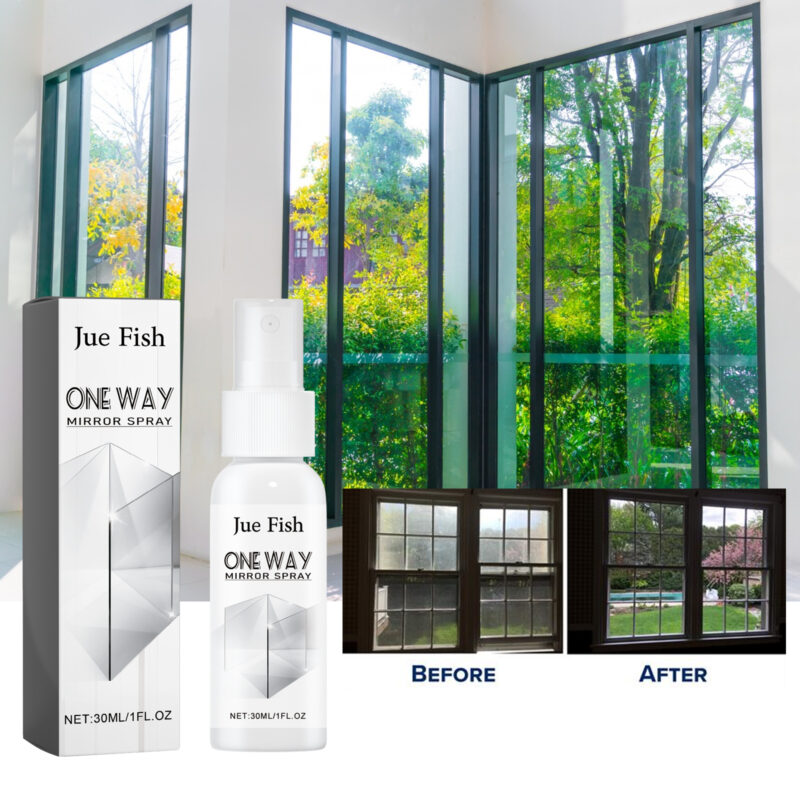 Car Mirror Cleaner Spray: Multi-Purpose, Fast-Acting Glass Stain Remover & Protective Formula - Image 2