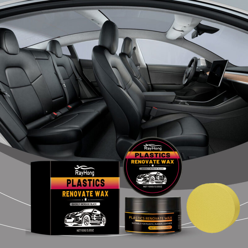 Car Plastic Reconditioning Cream: Fast-Acting, Safe Multi-Purpose Cleaner & Protector - Image 2