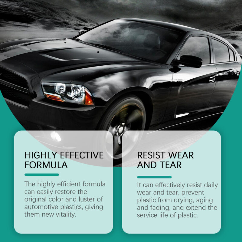 Car Plastic Reconditioning Paste - Fast-Acting, Safe Protective Formula for Interiors - Image 3